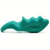 1pc Green Mini Thumb Massager, Durable Delicate Workmanship For Small-Scale Massage Of The Whole Body - Blackish Green