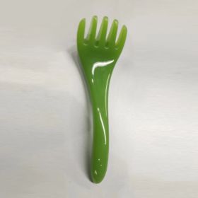 Resin Beeswax Massage Stick Five Claw Head Massager Dredge Meridians Comb Amber Five Claw Comb - Green