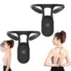 1/2pcs Mericle Ultrasonic Portable Lymphatic Soothing Body Shaping Neck Instrument;  Portable Massager for Men and Women - 1 pcs-black