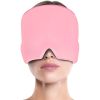 Gel Cold Headache Ice Cap Migraine Relief Cap Stress Relax Pain Head Hot Cold Therapy Cold Pack Eye Mask Ice Hat Massage Tool - China - Pink-Double