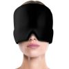 Gel Cold Headache Ice Cap Migraine Relief Cap Stress Relax Pain Head Hot Cold Therapy Cold Pack Eye Mask Ice Hat Massage Tool - China - Black-Single