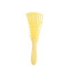 Detangling Hair Brush Massage Wet Hair Comb Detangler Hair Brush Wavy/Curly Wet/Dry/Oil/Thick Hair - Yellow