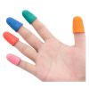 One Set Multicolor Finger Cot Silicone Finger Caps for Protection Finger Covers Finger Gloves - Default