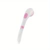 Luxurious Electric Bath Shower Brush: Pamper Yourself with a Relaxing Massage & Exfoliation! - Pink