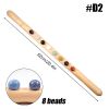 Wooden Trigger Point Massager Stick Lymphatic Drainage Massager Wood Therapy Massage Tools Gua Sha Massage Soft Tissue Release - D2