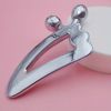 Gua Sha Massage Tool: Reduce the Look of Aging Skin & Puffiness with Stainless Steel Roller Ball Scraper! - Guasha