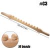 Wooden Trigger Point Massager Stick Lymphatic Drainage Massager Wood Therapy Massage Tools Gua Sha Massage Soft Tissue Release - C3