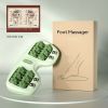 Relax and Rejuvenate with This Foot Massager Roller: Perfect Christmas Gift for Stress Relief and Plantar Fasciitis Relief! - Green