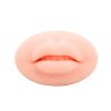 Microblading Reusable 5D Silicone Practice Lips Skin European Solid lip block For PMU Beginner Training Tattoo Permanent Makeup - White Skin