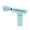 Portable Mini Massage Gun for Deep Tissue Massage - Perfect for Travel and Home Use - Light Blue