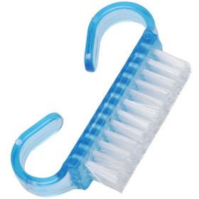 1 Piece Nail Tools Supplies Brush Nail Cleaning Dust Brush Dust Cleaning Nail Small Brush - Blue