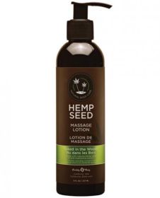 Earthly Body Hemp Seed Massage Lotion Naked In The Woods 8oz - TCN-EB-ML022