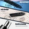 Electric Nose Ear Hair Trimmer Eyebrow Shaver Nose Hair Clipper Groomer For MEN - Black - Clipper