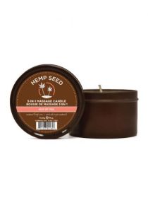 Earthly Body Round Massage Candle 3 N 1 Isle Of You 6oz - EBHSC052