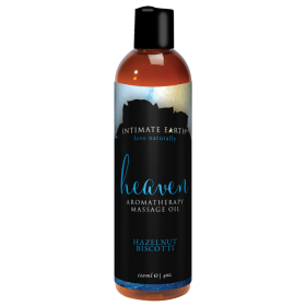 Intimate Earth Heaven Hazelnut Biscotti Massage Oil 4oz - IE051120