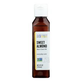 Aura Cacia - Sweet Almond Natural Skin Care Oil - 4 Fl Oz - Default