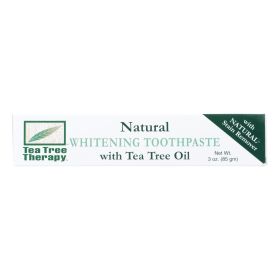 Tea Tree Therapy Natural Whitening Toothpaste - 3 Oz - Default