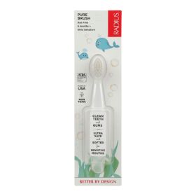 Radius - Pure Baby Toothbrush 6-18 Months - Ultra Soft - Case Of 6 - Default