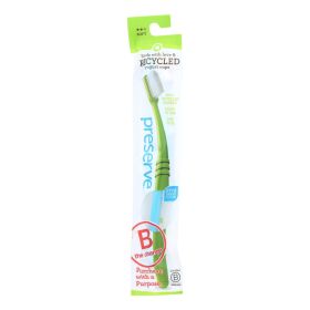 Preserve Adult Toothbrush In A Lightweight Pouch Soft - 6 Pack - Assorted Colors - Default