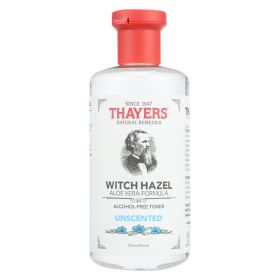 Thayers Witch Hazel With Aloe Vera Unscented - 12 Fl Oz - Default