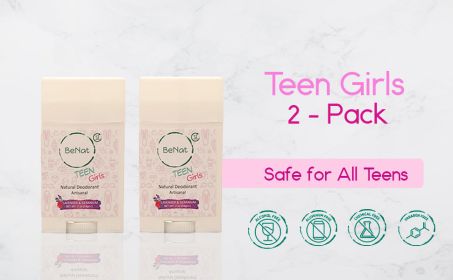 All-natural Deodorants for Kids & Teens - 2-Pack Teen Girls