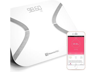 Roomie 'SOPHIE' Smart Body Scale with Free APP ‚Äì WM - White