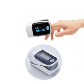 Fingertip Pulse Oximeter And Blood Oxygen Saturation Monitor With LED Display - BLUE