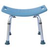 1.35MM Simple Bath Chair Blue YF - Blue