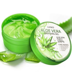 Made In Korea ALOE VERA SOOTHING & MOISTURE GEL 100% Pure 300ml (10.58oz ) Skin Moisturizing - 1pack