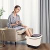 Foot Spa Bath Massager with Heat Vibration and Tempreture and Time Setting - as show