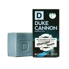 Duke Cannon Big Ass Brick of Soap - Midnight Swim - Sea Grass & Sandalwood Scent, 10 oz, 1 Bar - Duke Cannon