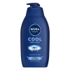 NIVEA MEN Cool Body Wash with Icy Menthol, Men Body Wash, 30 Fl Oz Bottle - NIVEA