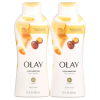 Olay Ultra Moisture Body Wash with Shea Butter, 22 fl oz, Pack of 2 - Olay