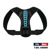 Adjustable Back Shoulder Posture Corrector Belt Clavicle Spine Support Reshape Your Body Home Office Sport Upper Back Neck Brace - Blue - 2XL-weight 1