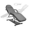 Massage Table Gray 70.9"x24.4"x(34.3"-44.1") - Gray