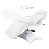 Massage Table White 70.9"x24.4"x(34.1"-46.5") - White