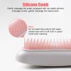 Portable Beauty Tool Scalp Comb, Electric Massage Comb, Body Relaxing High-Frequency Vibration Head Massager - Pink