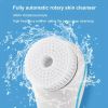 Luxurious Electric Bath Shower Brush: Pamper Yourself with a Relaxing Massage & Exfoliation! - Blue