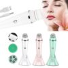 4 In 1 Facial Cleansing Brush, 3 Speeds USB Rechargeable Exfoliating And Facial Massage - White