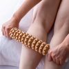 Relieve Cellulite and Muscle Tension with this Handheld Wood Therapy Roller Massage Tool! - 1pc