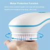 Luxurious Electric Bath Shower Brush: Pamper Yourself with a Relaxing Massage & Exfoliation! - Blue