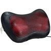 Shiatsu Pillow Massager with Heat Deep Kneading for Shoulder, Neck and Back  - as sohw