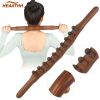 Wooden Trigger Point Massager Stick Lymphatic Drainage Massager Wood Therapy Massage Tools Gua Sha Massage Soft Tissue Release - B3