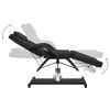 Massage Table Black 70.9"x24.4"x(34.3"-44.1") - Black