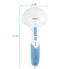 Electric Massager Handheld Full Body Percussion Massager Double Head Vibrating Body Relax - Blue