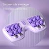 Relax and Rejuvenate with This Foot Massager Roller: Perfect Christmas Gift for Stress Relief and Plantar Fasciitis Relief! - Violet