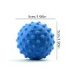 Yoga Body Massager Ball, Manual Yoga Massager Ball For All Over Body Trigger Point Care, Muscle Relaxation - Blue