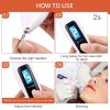 9 Level LCD Face Skin Dark Spot Remover - Mole, Tattoo, and Wart Removal with Plasma Pen - Beauty Care for Facial Freckles and Tags - Silvery