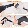 Heated Shoulder Brace Electric Heating Pad Therapy Shoulder Heating Wrap Compression Sleeve for Shoulder Pain Muscle Stiffness Bursitis Tendonitis - B