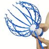 1pc Rechargeable Octopus Scalp Massager for Stress Relief and Kneading - Electric Vibrating Scalp Massager for Deep Tissue Relaxation - Blue